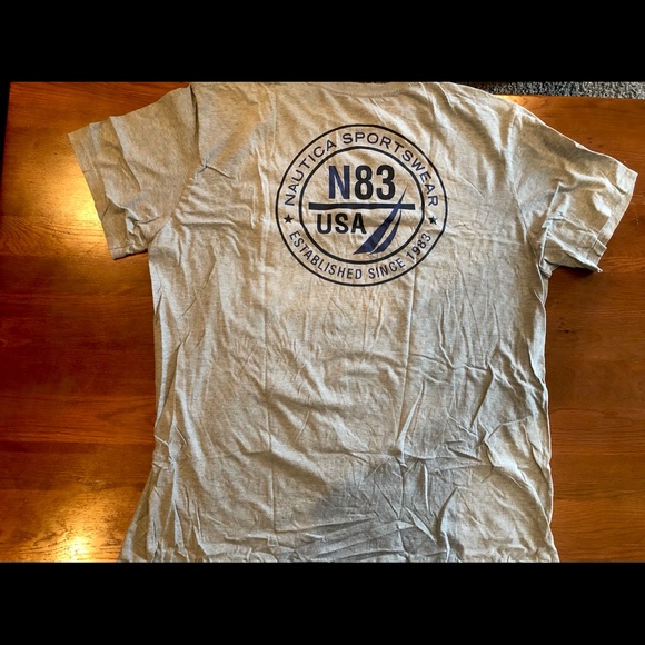 Nautica brand, color is grey, size XXL with pocket - Picture 3 of 3